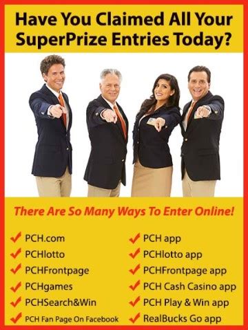 pch.com|How To Enter Our Sweepstakes .